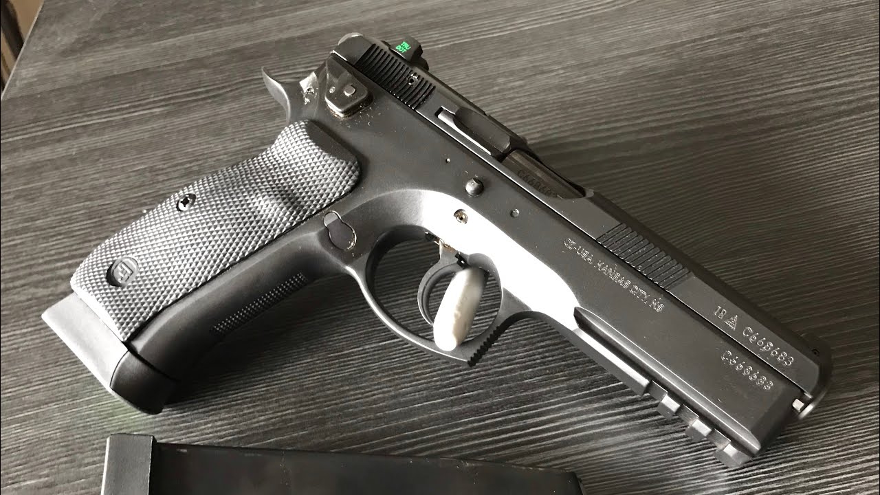 CZ SP 01 Tactical: тест точности и отчет о дальности!