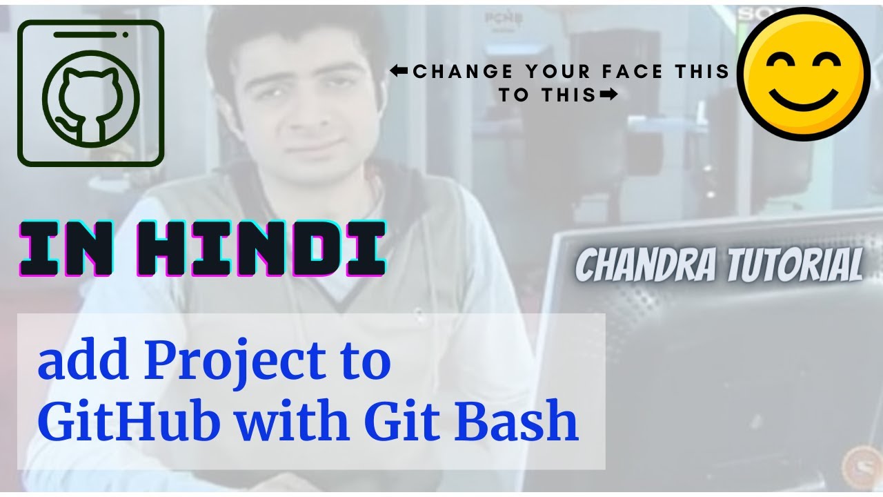 How to add Project to GitHub through Git bash and SSH key || Hindi #Github