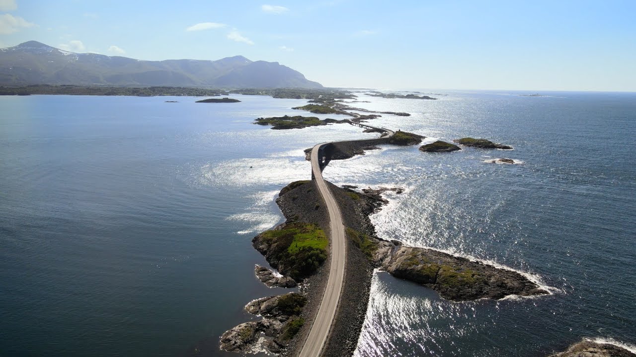 The most beautiful road in the world: The Atlantic Road - Norway