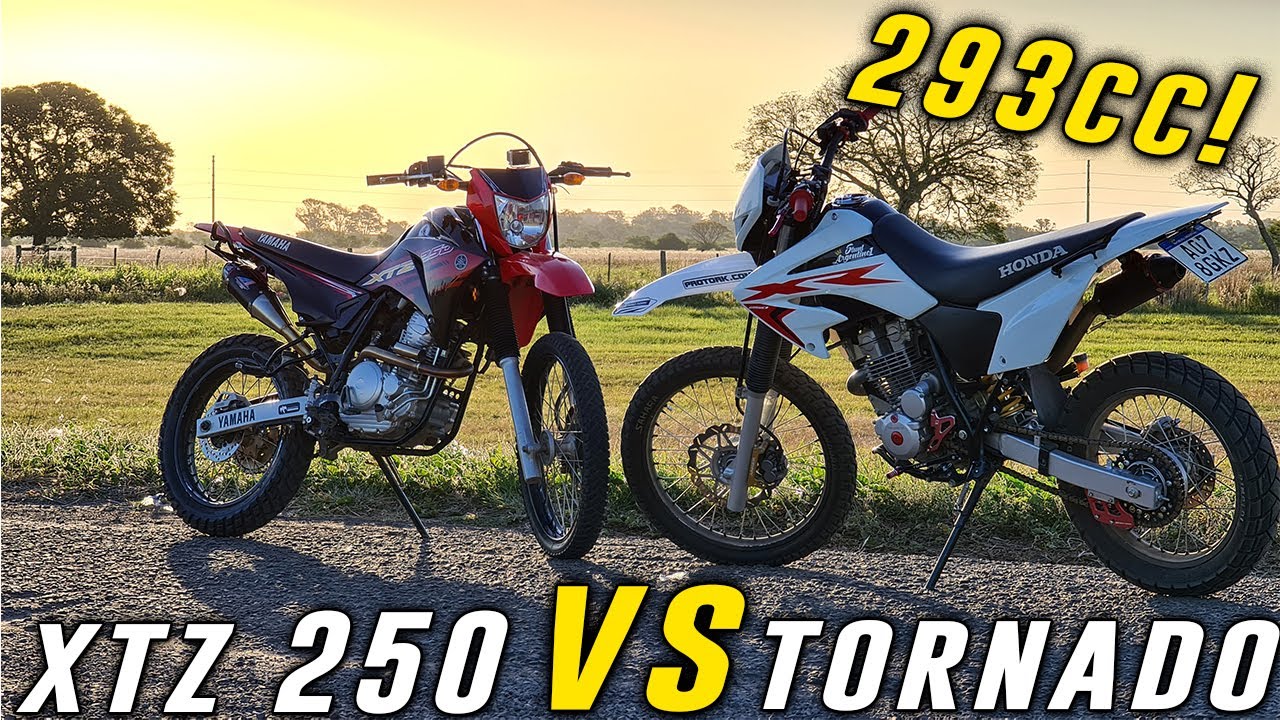 TORNADO 293CC VS XTZ 250CC?! VIDEO ÉPICO !