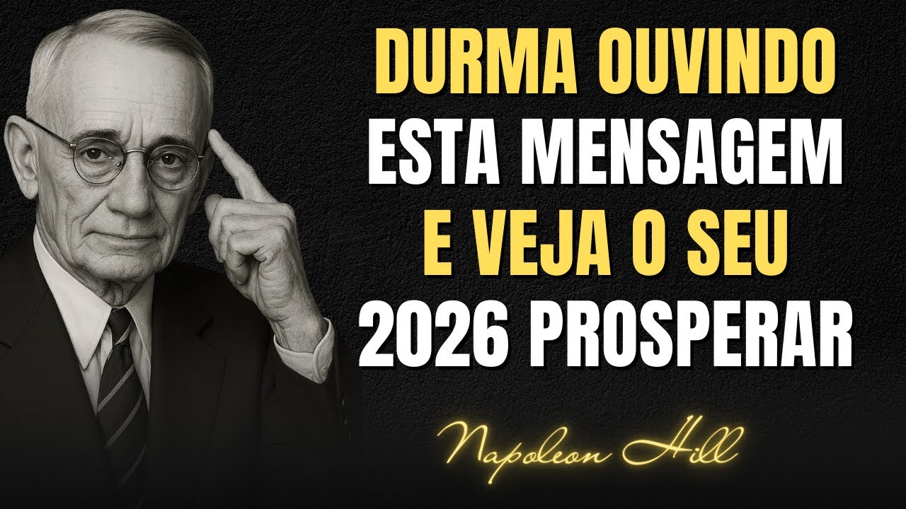Ouça Esta Mensagem Essa Noite: Como Atrair Prosperiade para 2026 | Napoleon Hill