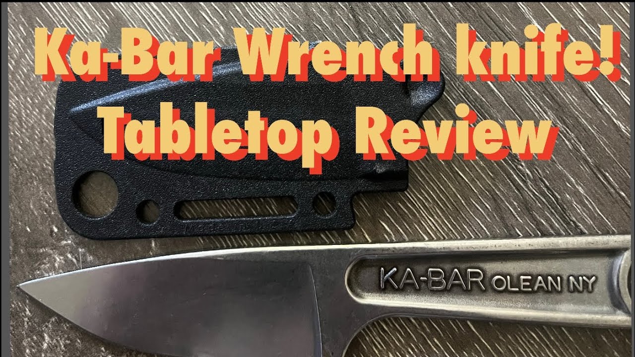 Ka-Bar Wrench knife Review!