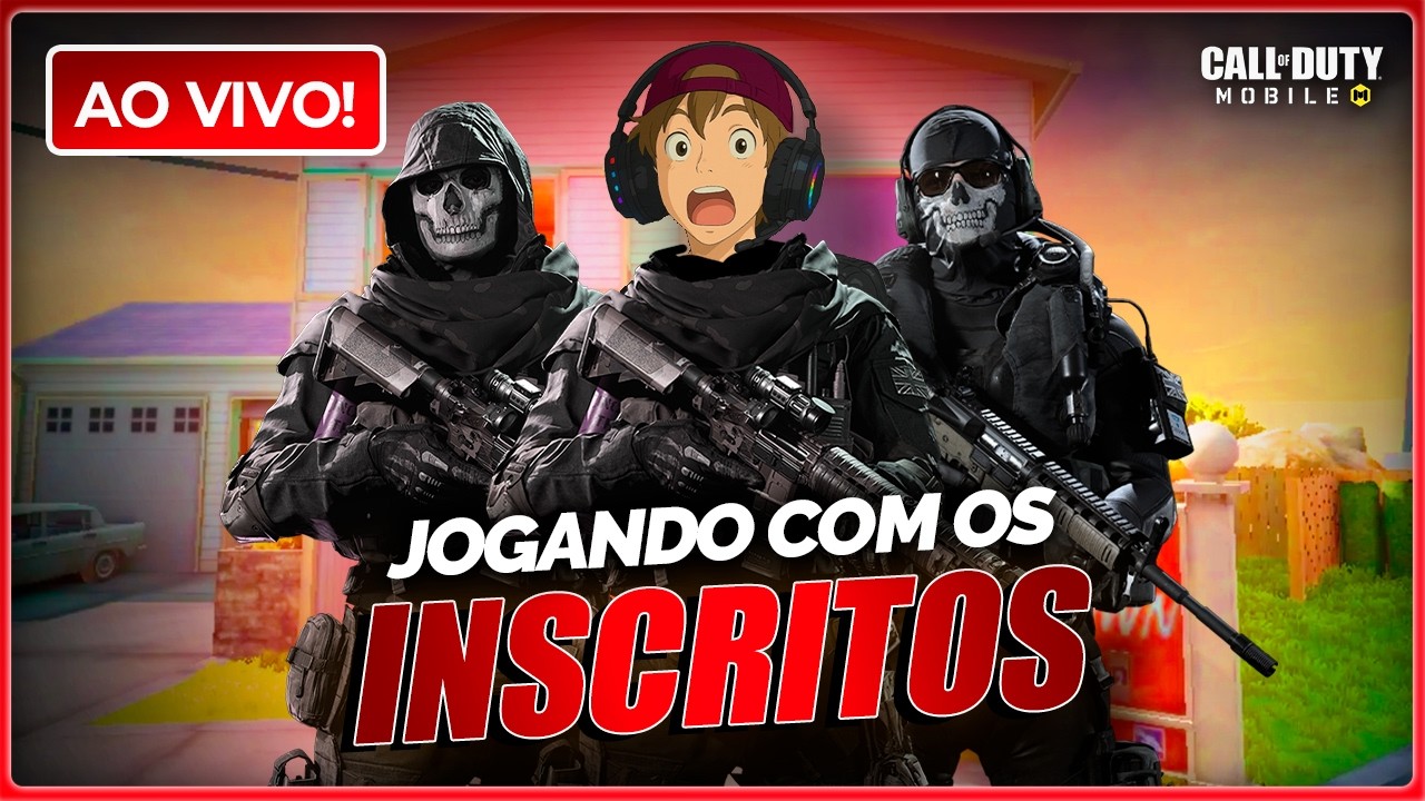 🔴 JOGANDO COM OS INCRITOS! !PIX