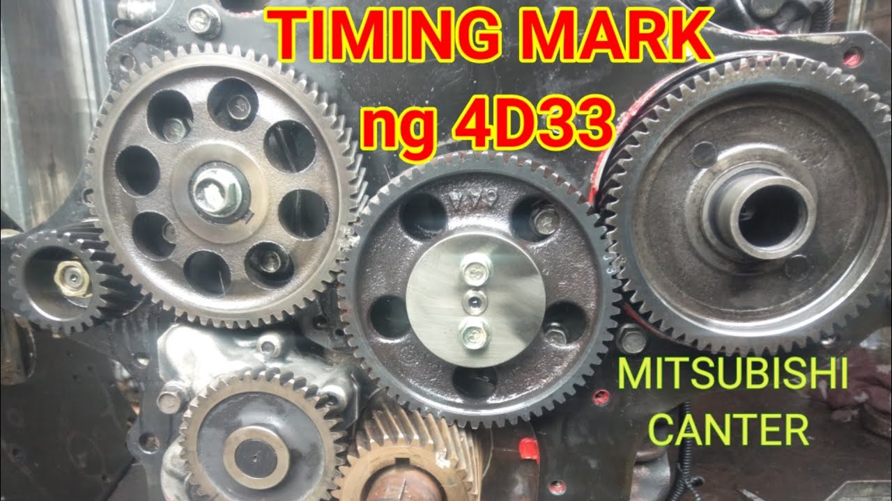 MGA TIMING MARK NG 4D33
