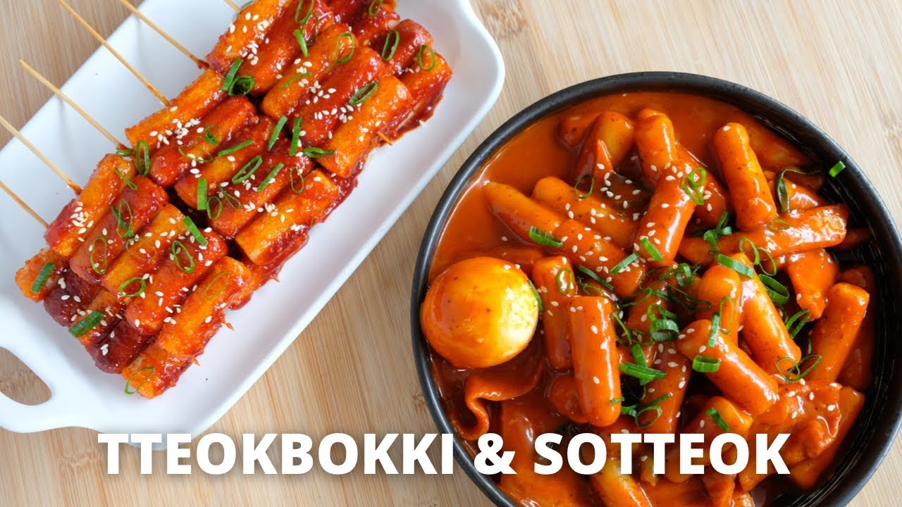 SOTTEOK & TTEOKBOKKI! Enak pol!