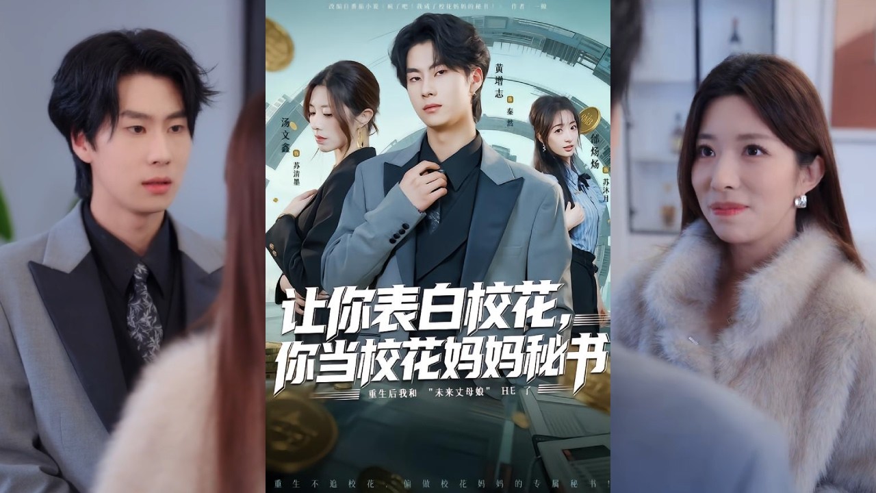 【完整版】黄增志&龙荧《让你表白校花，你当校花妈妈秘书》男主重生后绑定神级秘书系统，放弃追求校花，转而成为其母亲的秘书，多次护她脱险。二人在并肩作战中互生情愫！#短剧 #完結 #蔓蔓書屋 #大结局