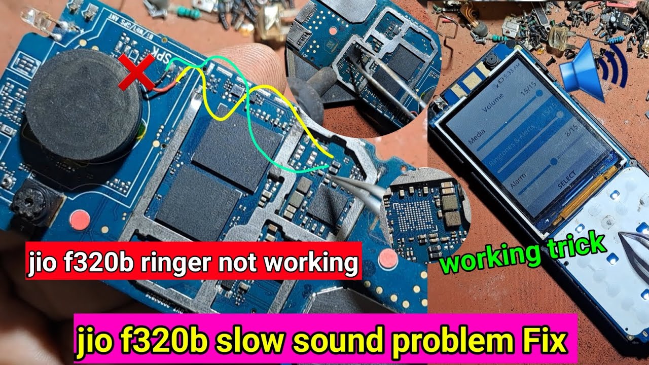 jio f320b ringer speaker not working | jio f320b slow sound problem | jio रिंगर काम नहीं कर रहा है