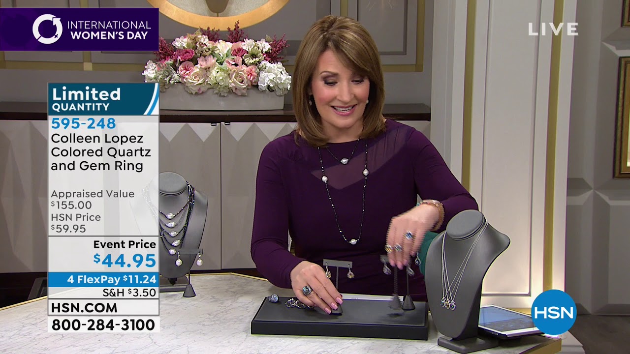HSN | Colleen Lopez Gemstone Jewelry 03.08.2019 - 06 PM
