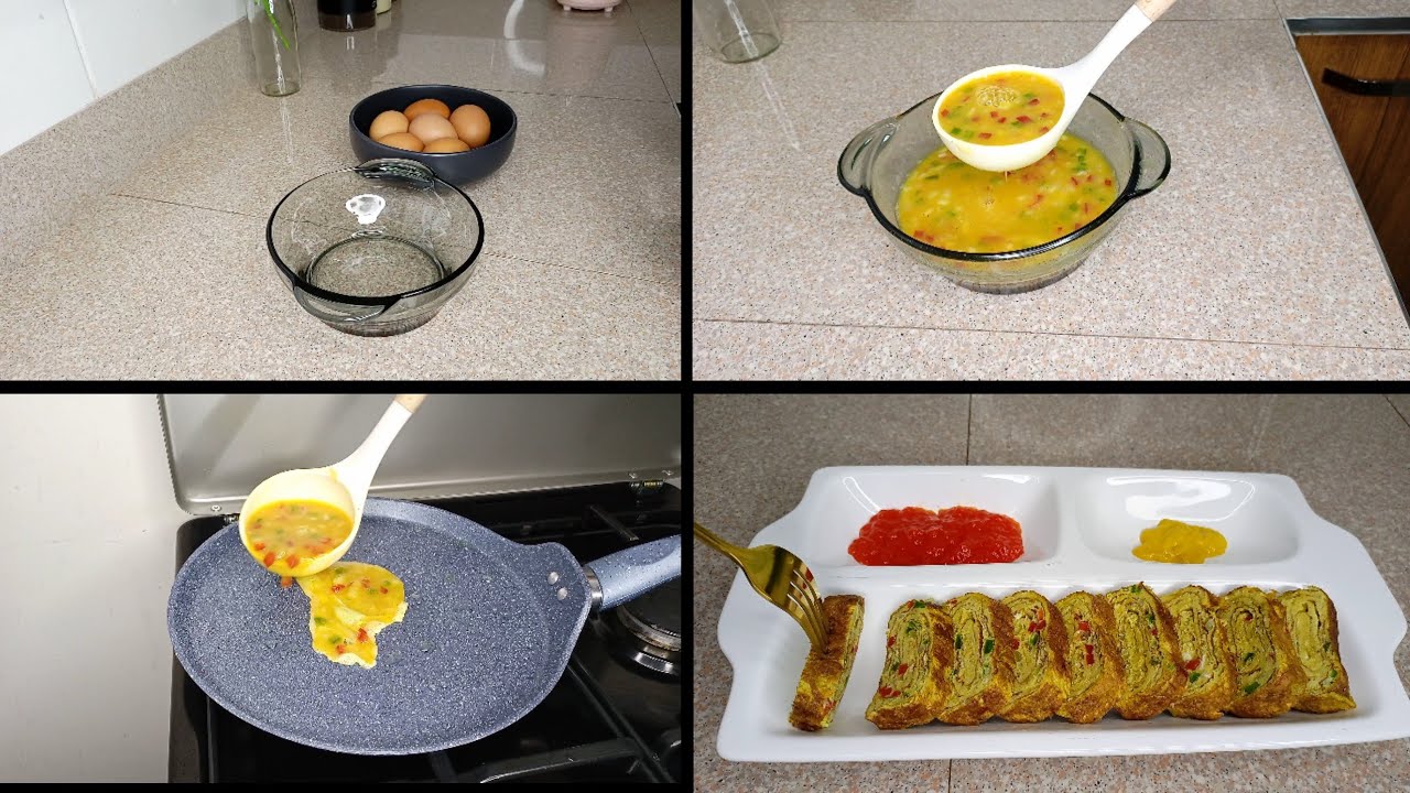 OMELETTE RECIPE// HOW TO COOK OMELETTE
