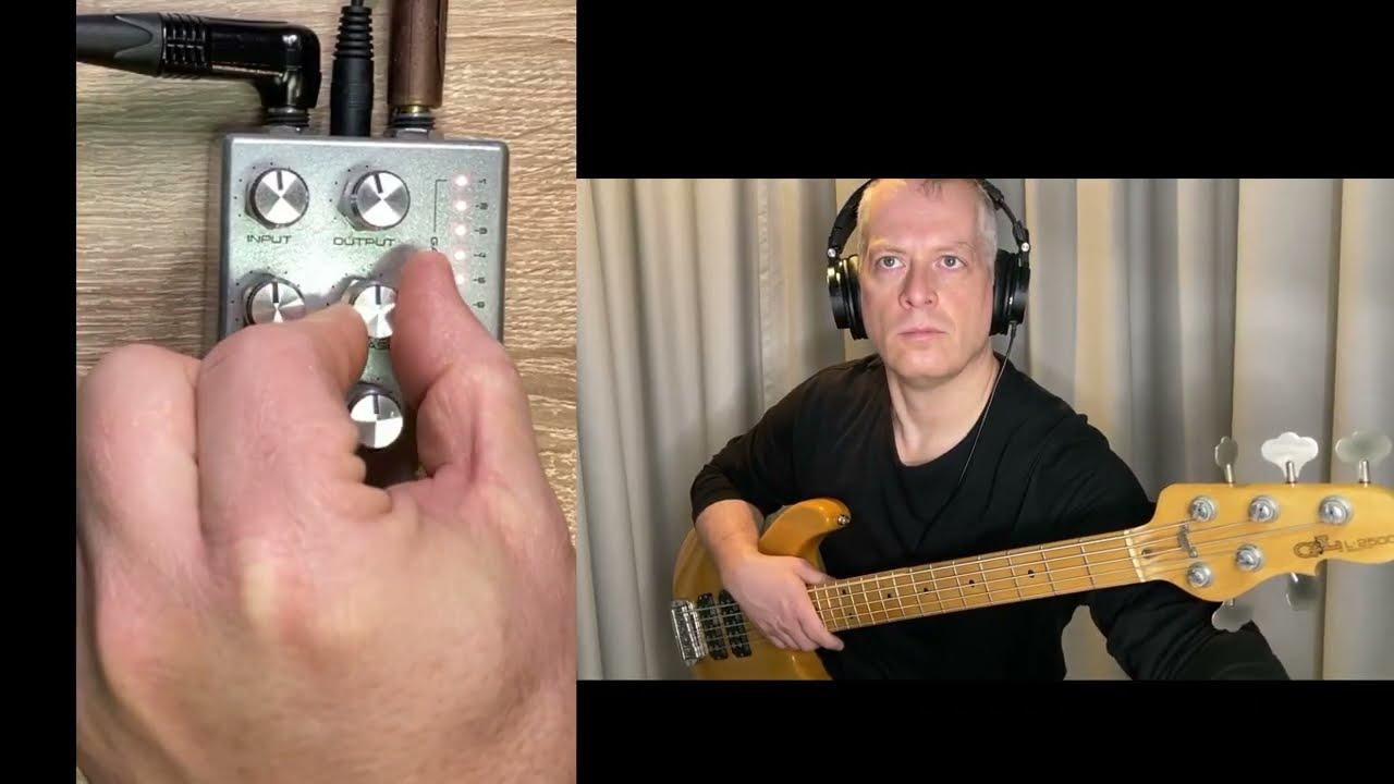 Empress Bass Compressor - Sound demo (slap, pick, fingerstyle)