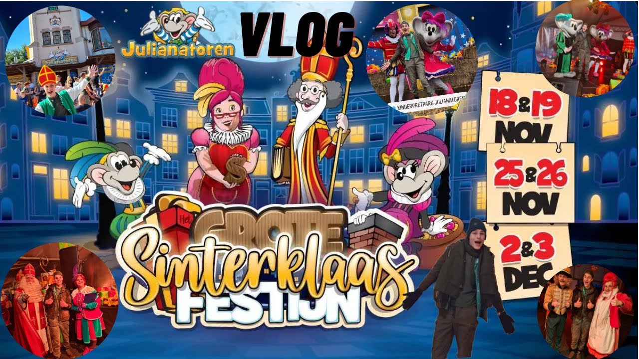 Julianatoren vlog sinterklaas