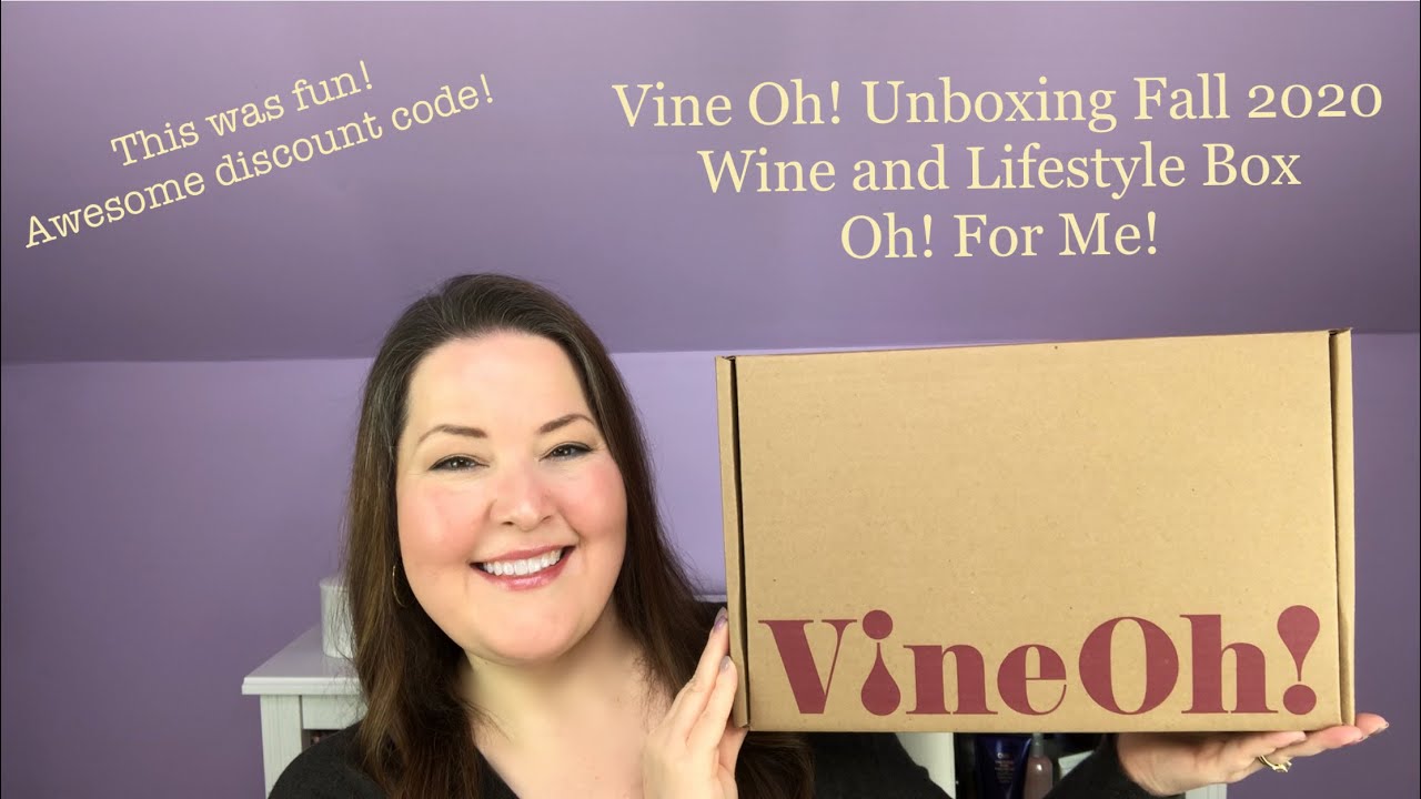 Vine Oh! Unboxing Fall 2020 / Wine and Lifestyle Box