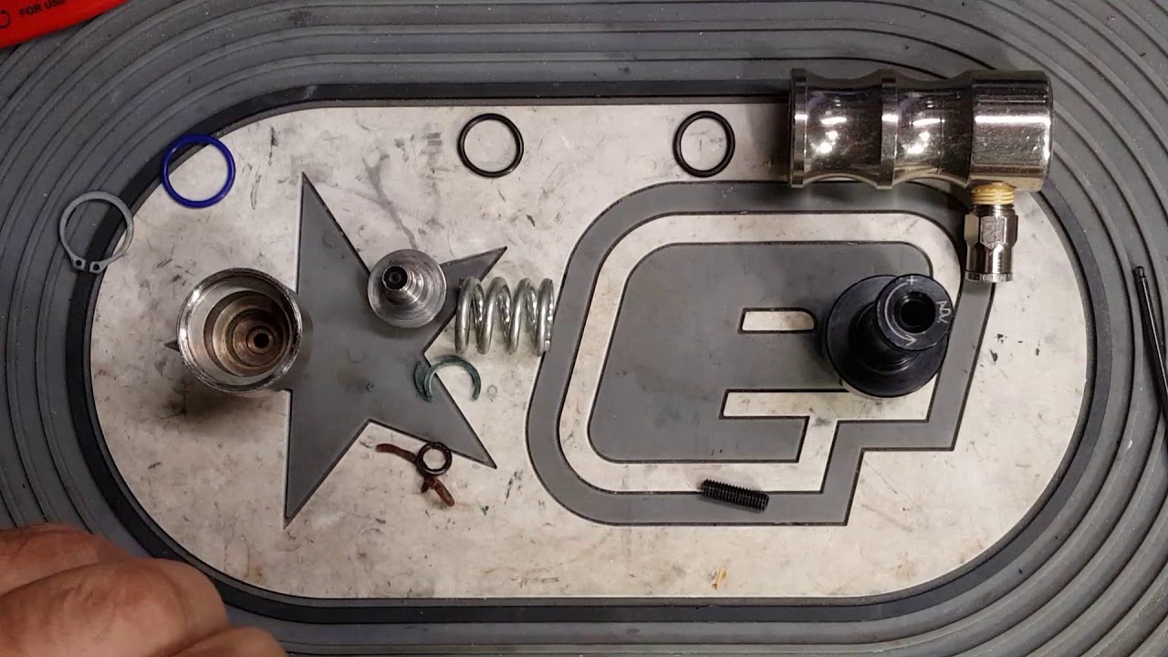 Pure Energy Vertical Regulator - Parts Rebuild with Paintball Tek