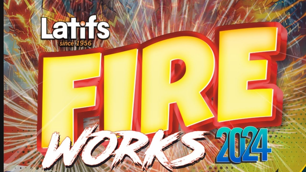 Latifs Fireworks 2024 - Catalogue Review