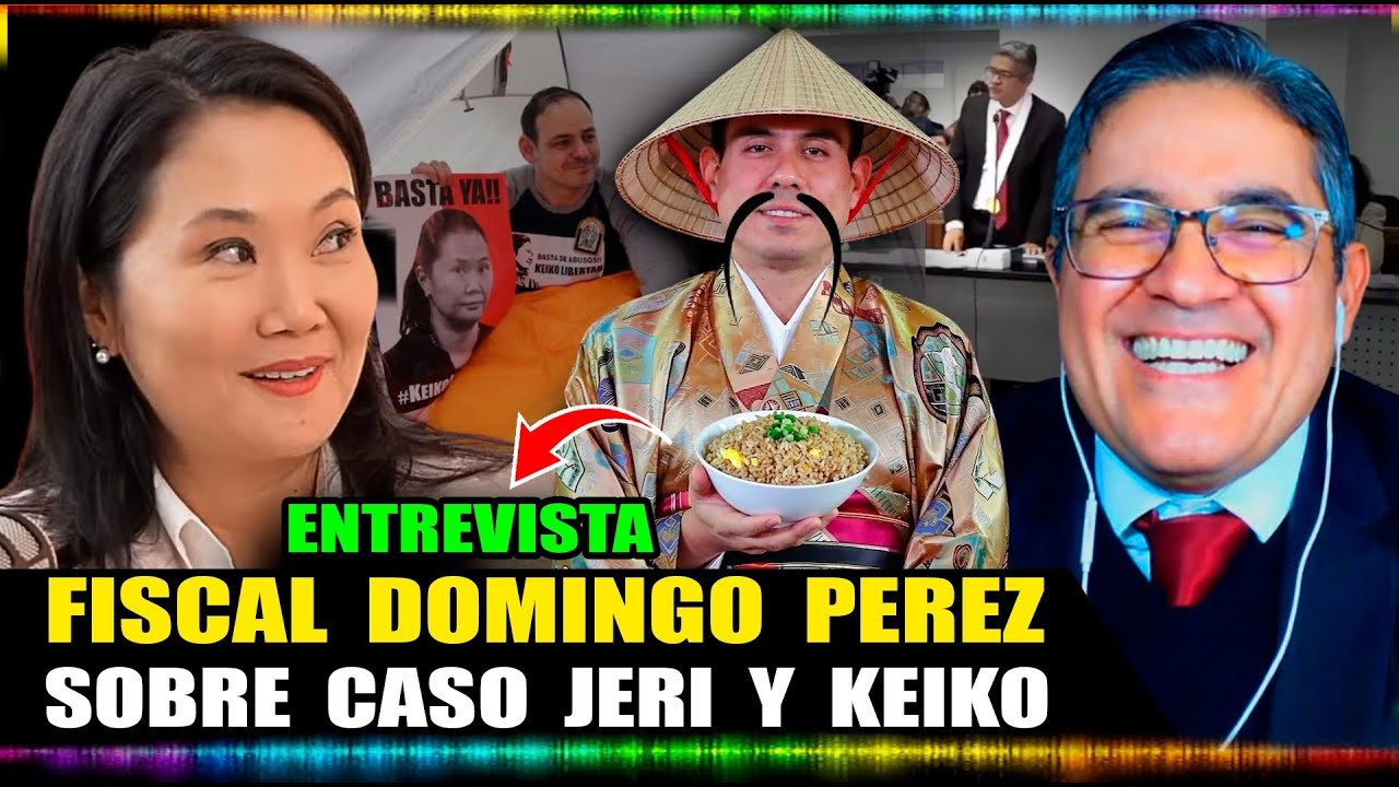⭕️ Fiscal Domingo Pérez habla sobre los casos José Jerí y Keiko Fujimori en entrevista