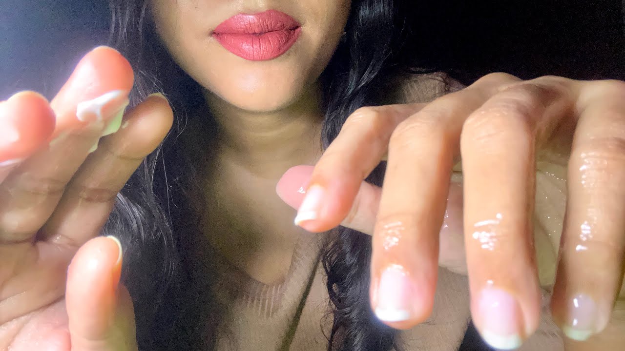 ASMR head,neck & shoulder massage with lotion & gel (layered sounds) | ASMR Tamil