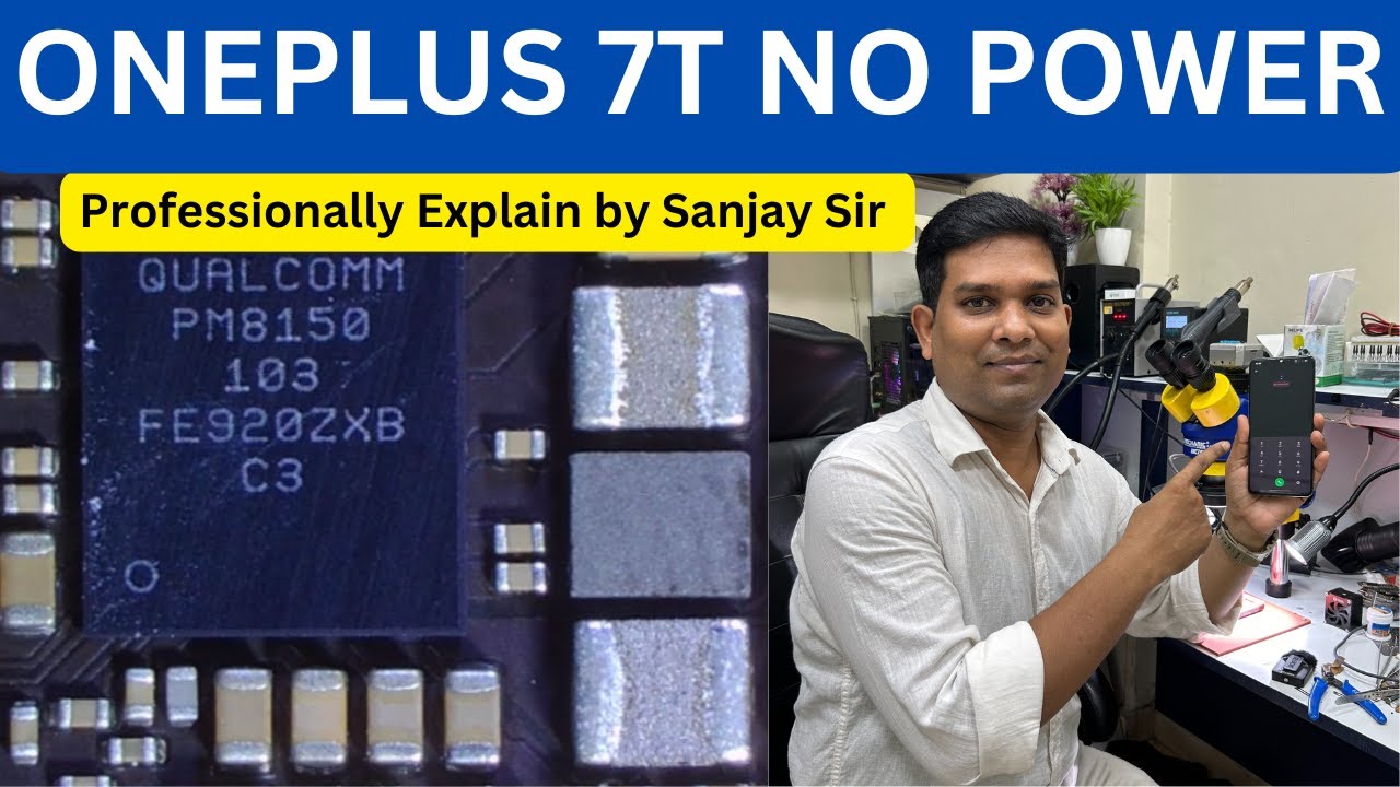 Решение проблемы отсутствия питания на ONEPLUS 7T / Как починить, если OnePlus 7T не включается