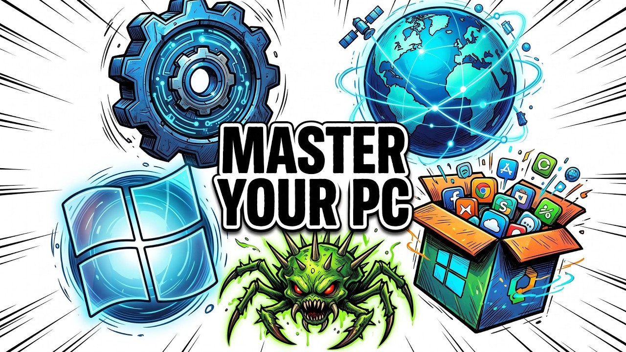 Understand Your PC in 60 Minutes: OS, Windows, Browsers & Viruses Explained