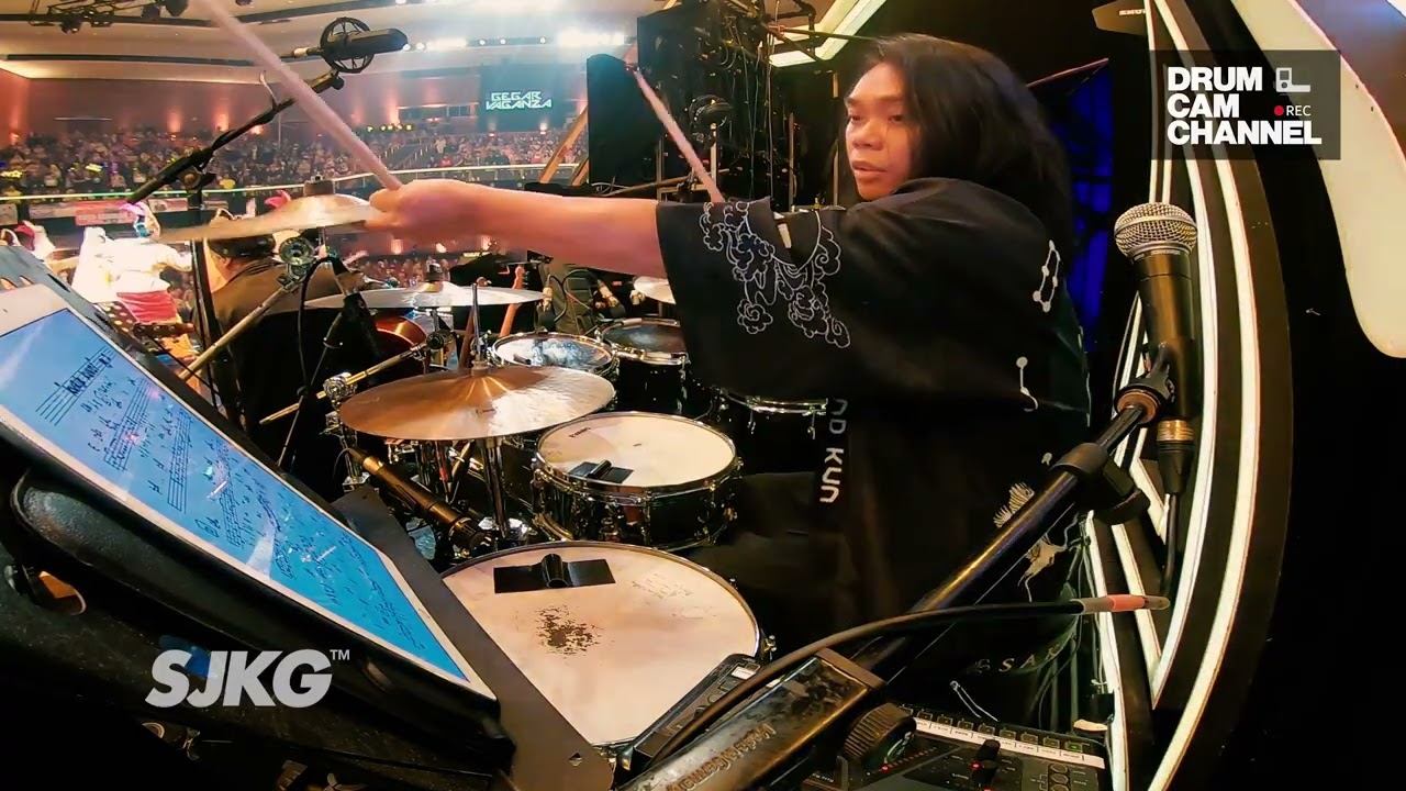 KURIK KUNDI -BOB YUSOF - GEGAR VAGANZA 9 - MINGGU 6 - DRUM CAM