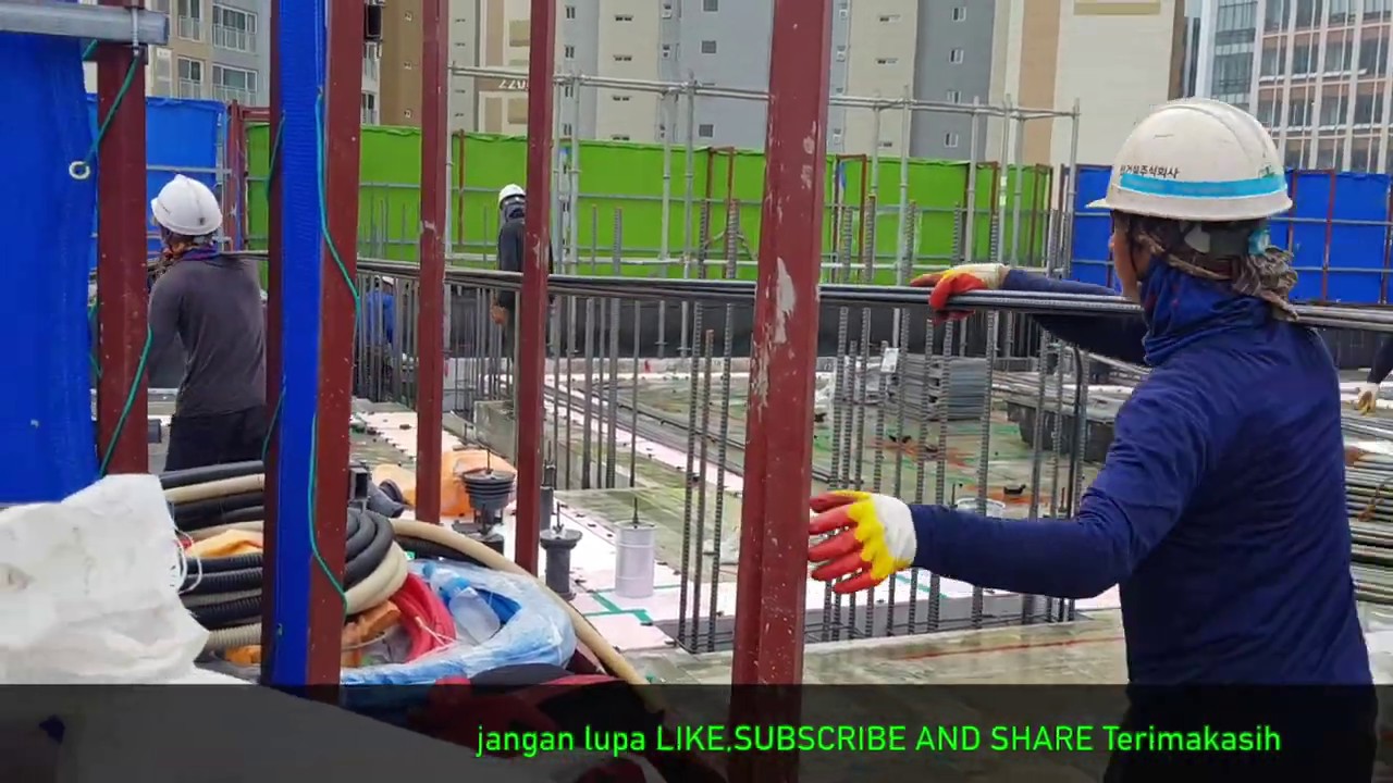 inilah pekerjaan TKI KOREA Selatan bagian kontruksi,,