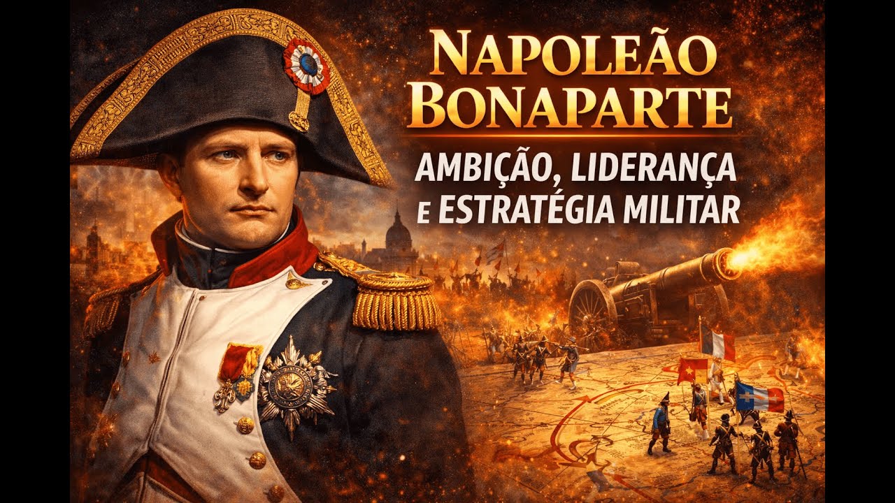 20. Napoleão Bonaparte – Ambição, liderança e estratégia militar