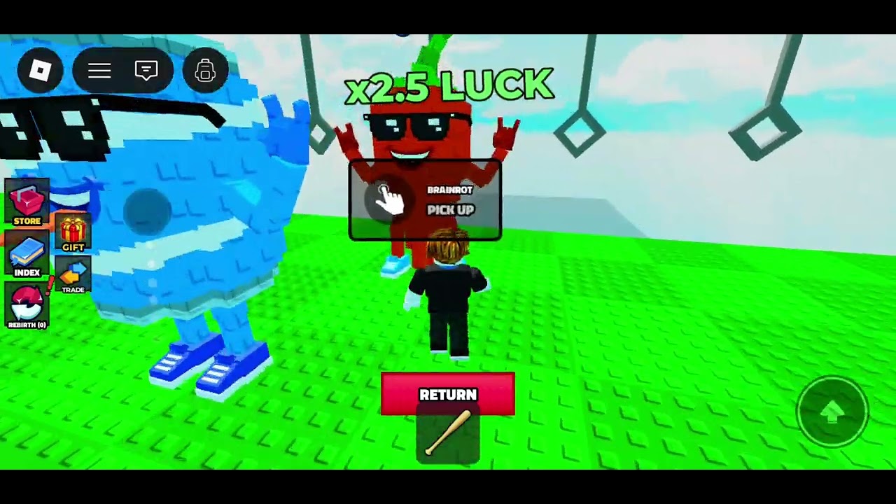 Swing Obby for Brainrots - Roblox 
