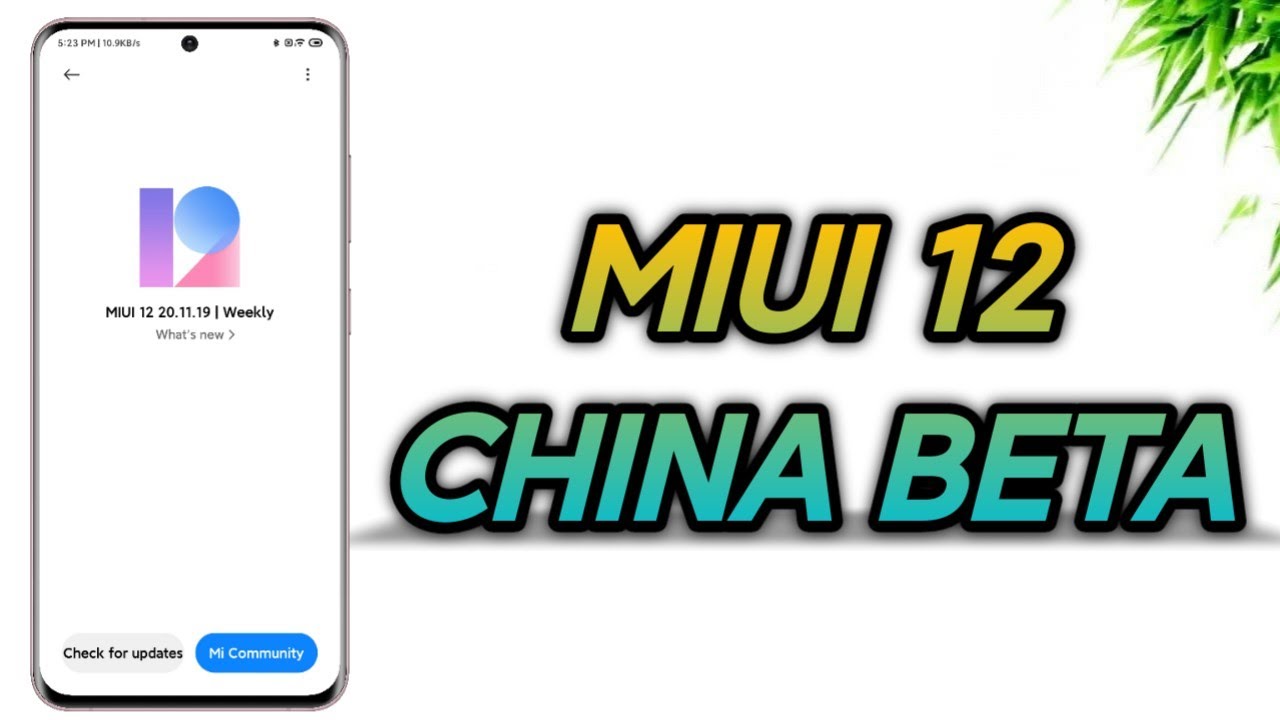 MIUI 12 CHINA BETA &mdash; Лучше всех прошивок MIUI 12...!! Мастер производительности 🔥