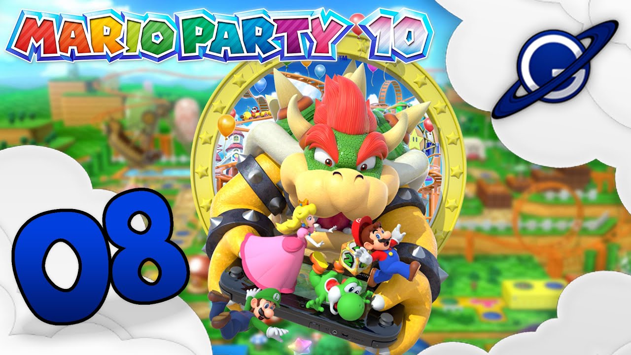 Mario Party 10 | Let's Play 08: Château du chaos (Mode Bowser party) [FR ᴴᴰ]