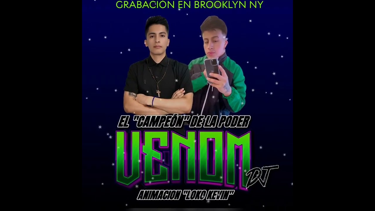 DJ VENOM GRABACI&Oacute;N EN BROOKLYN NEW YORK ANIMACION: LOKO KEVIN