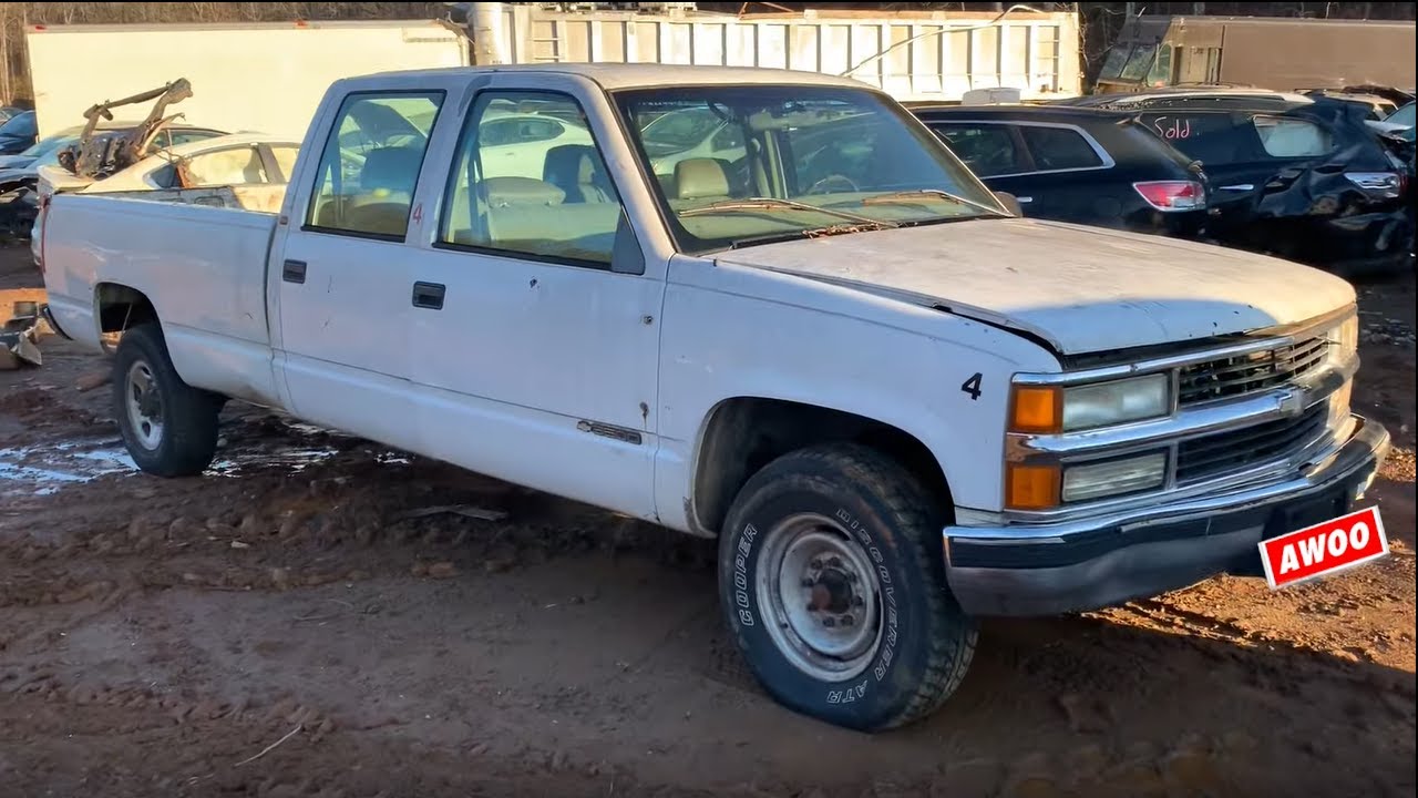 SCRAPPED Chevy 3500! Will it run?