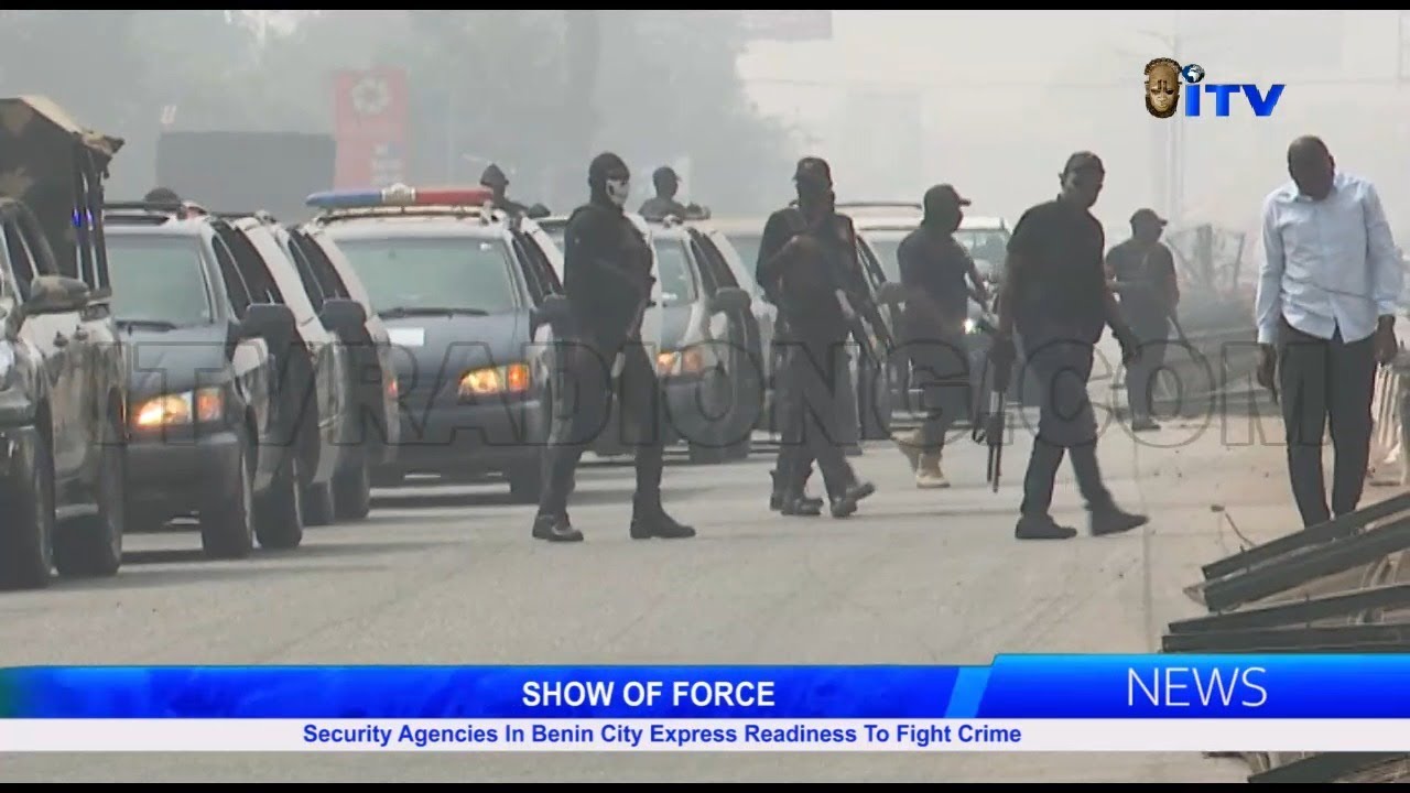 Security Agencies In Benin City Express Readiness To Fight Crime.