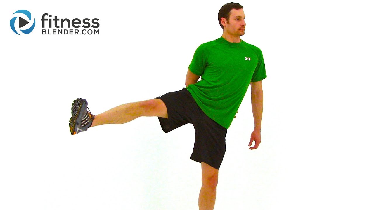 Fitness Blender Beginner Balance Workout - Beginner Exercises for Balance and Toning