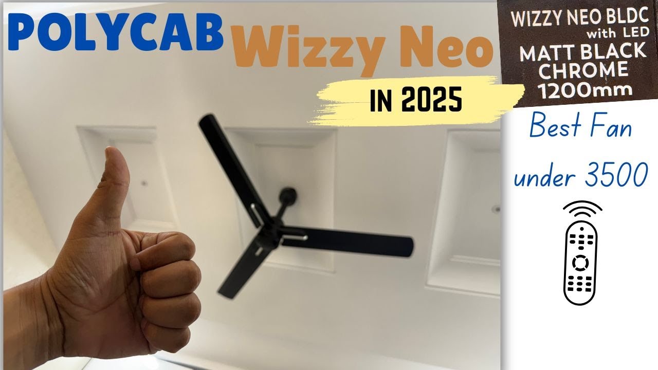 रिमोट वाला सीलिंग फैन लगाने का तरीका || POLYCAB  Fan complete installation