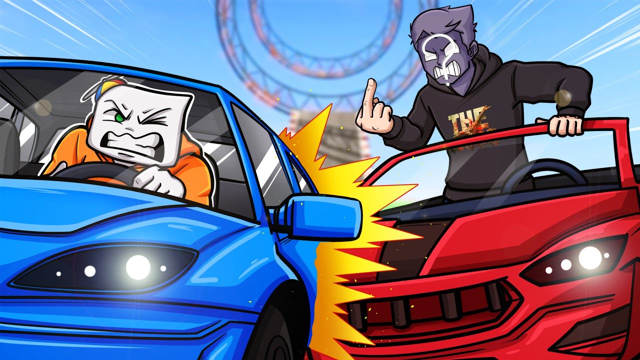 Токсичные мужчины играют в гонки GTA 5 с модами