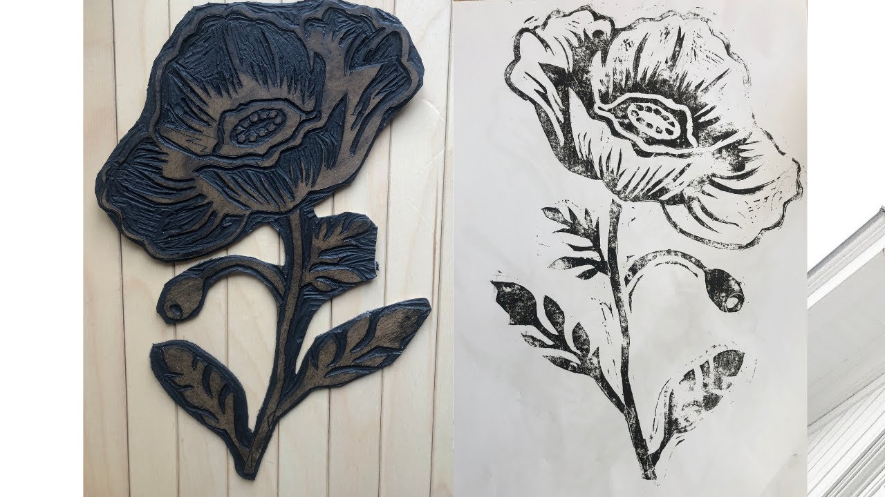Linol Baskı Nasıl Yapılır? | Linoleum Print