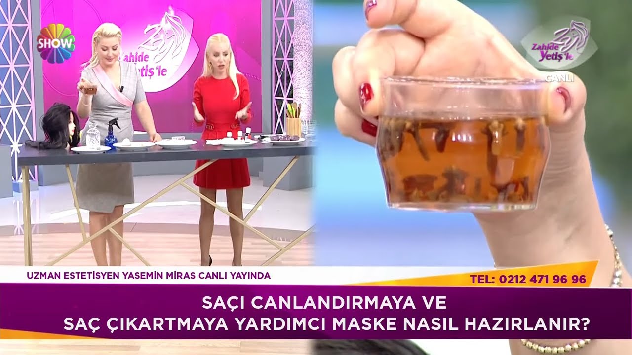 Saç çıkartan maske!