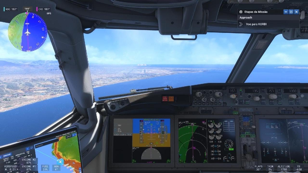Microsoft Flight Simulator 2024 - Lima - Landing - Boeing 737 Max 8