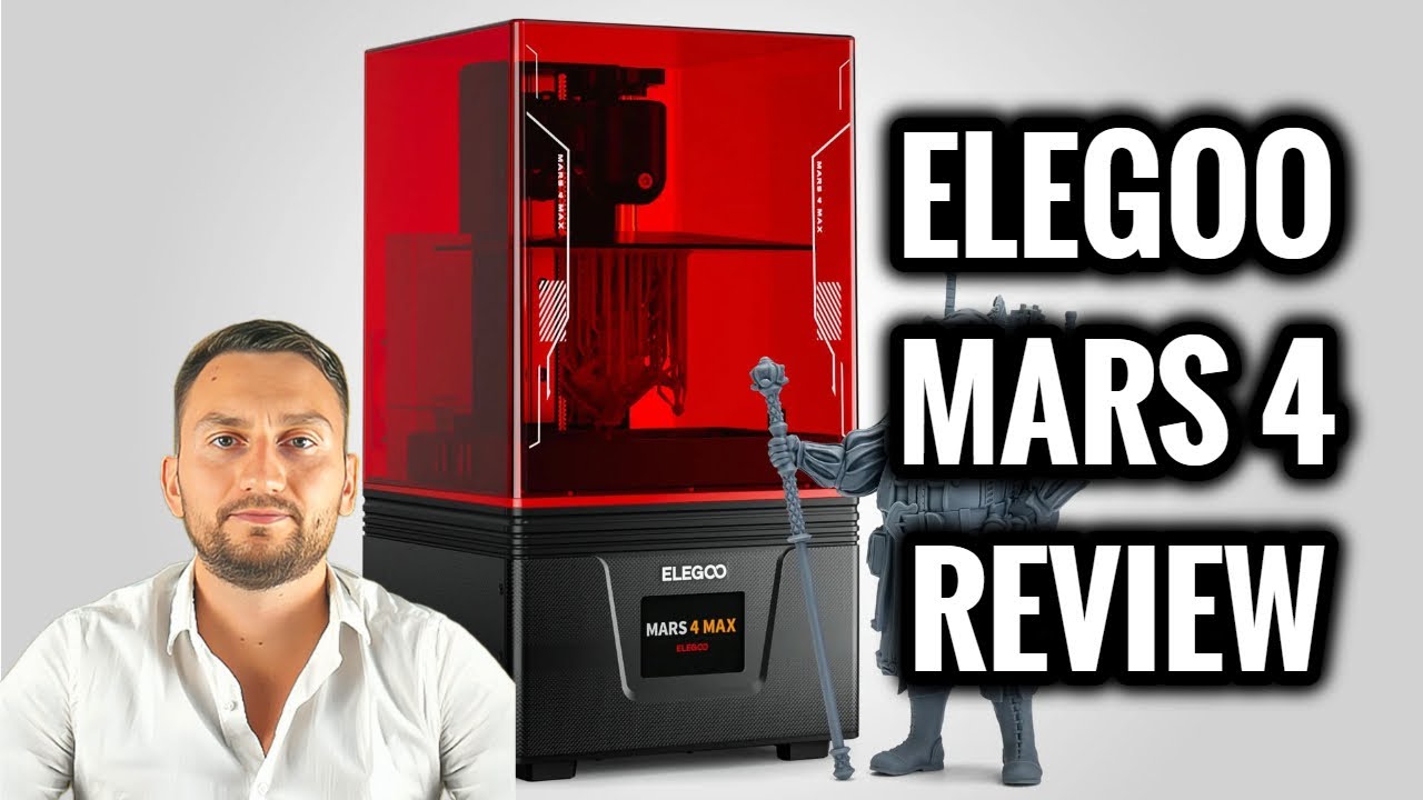 ELEGOO Mars 4 Review - 3D Printer