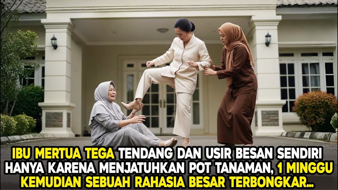 VIRAL❗❗ IBU MERTUA TEGA TENDANG DAN USIR BESAN SENDIRI HANYA KARENA KESALAHAN KECIL, ENDINGNYA BIKIN