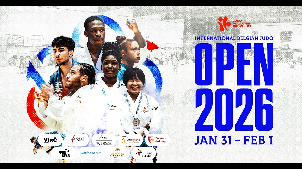 Live- Saturday - International Belgian Judo Open Vis&eacute; 2026 (Men)
