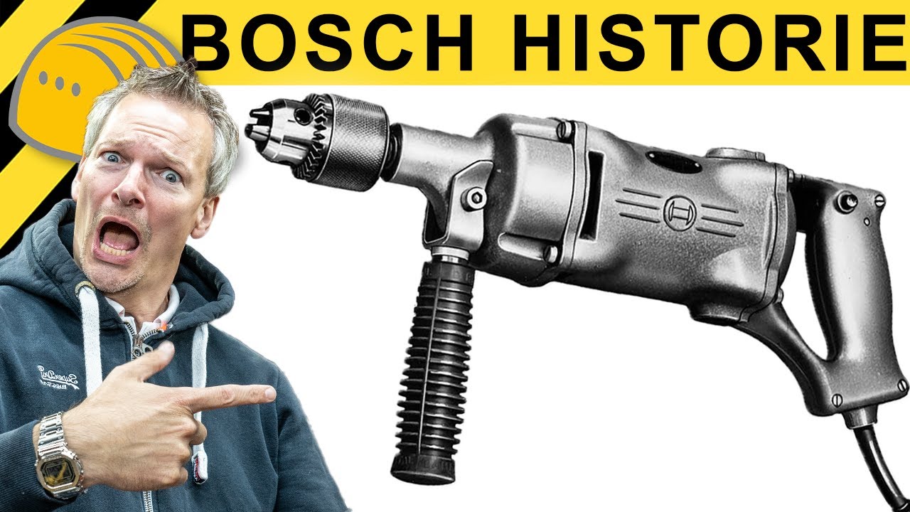 BOHRMASCHINE VOR 100 JAHREN -  BESUCH im BOSCH WERKZEUG MUSEUM!