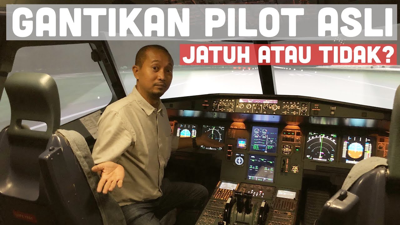 ANDAI PILOT PINGSAN! Mungkinkah Kita Mendaratkan Pesawat? | Feat. Capt. Vincent Raditya