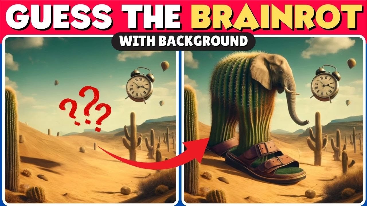 GUESS THE ITALIAN BRAINROT BY THEIR BACKGROUND #brainrotchallenge #italianbrainrot @Quizairplane