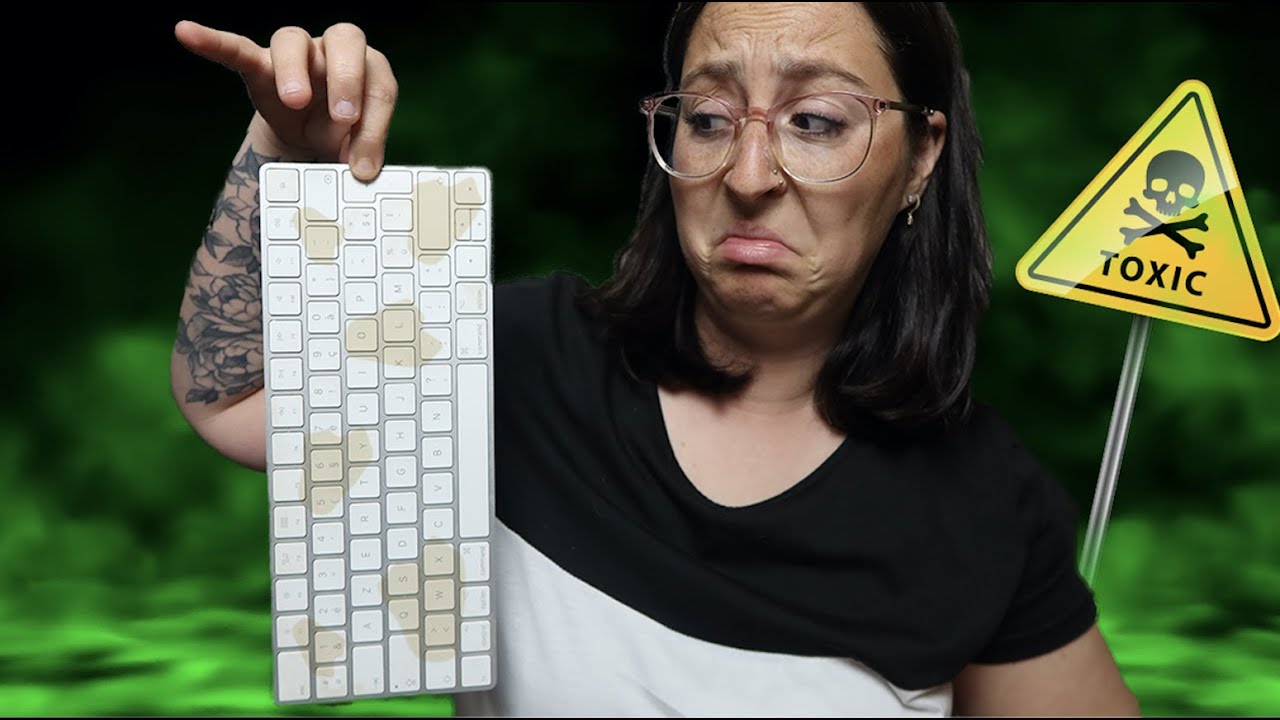 Je nettoie mon clavier d'ordinateur en #ASMR