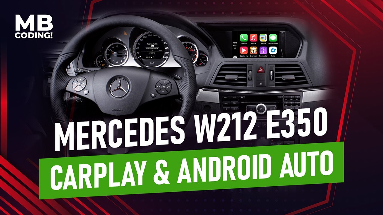 Mercedes Benz W212 Comand Update Doip/ Настройка CarPlay и обновление Comand NTG5S1 через Doip.