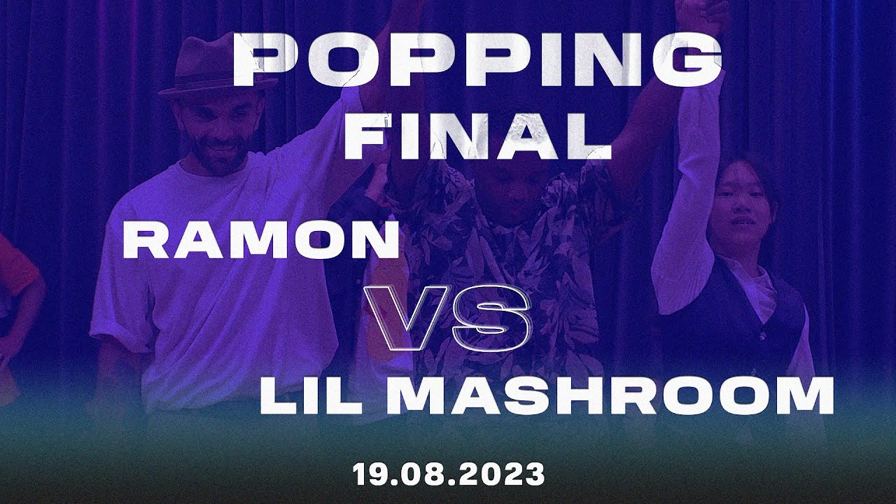 RAMON vs LIL MASHROOM || Popping Final || V1 Battle 19.08.2023