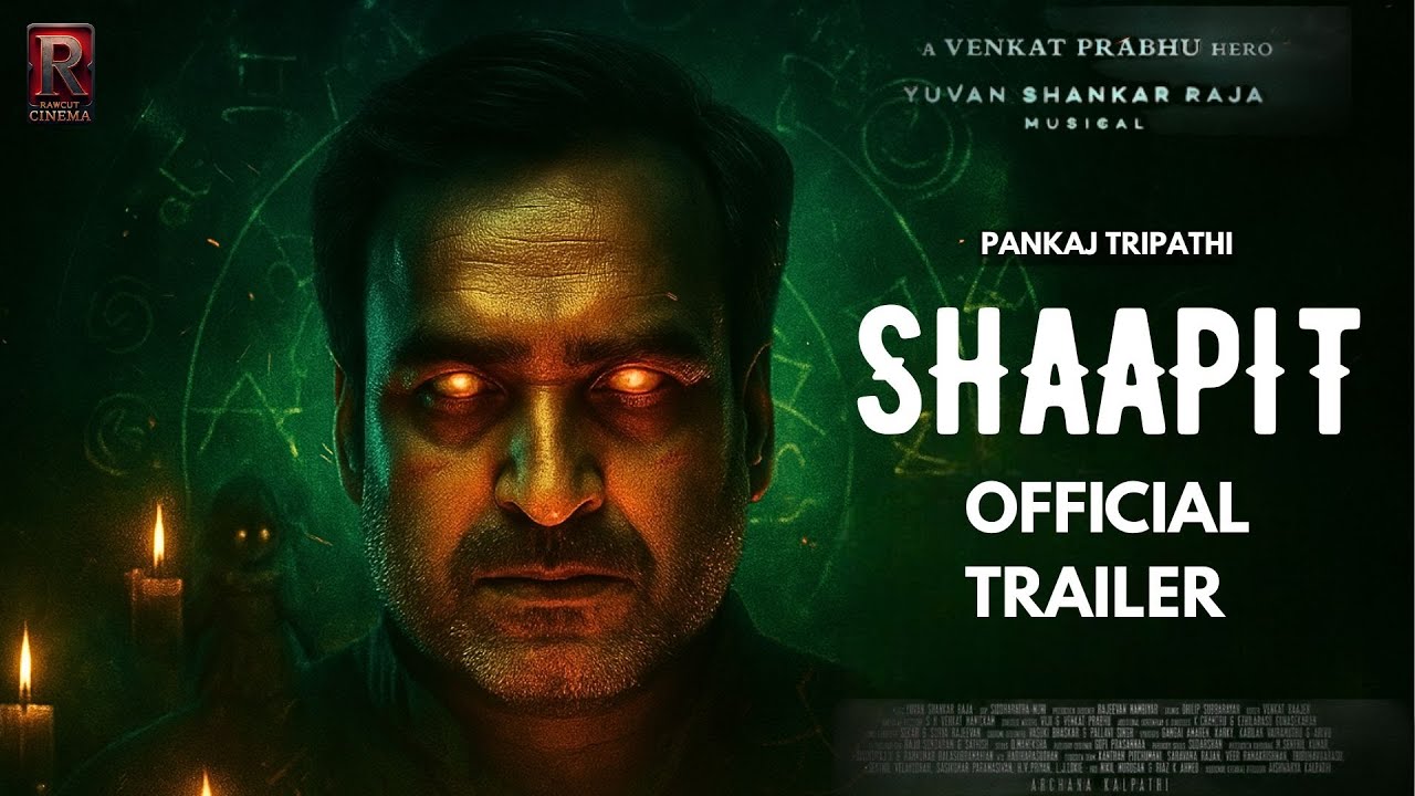 Shaapit - Official Trailer (2025) | Pankaj Tripathi | Upcoming Horror Thriller Movie