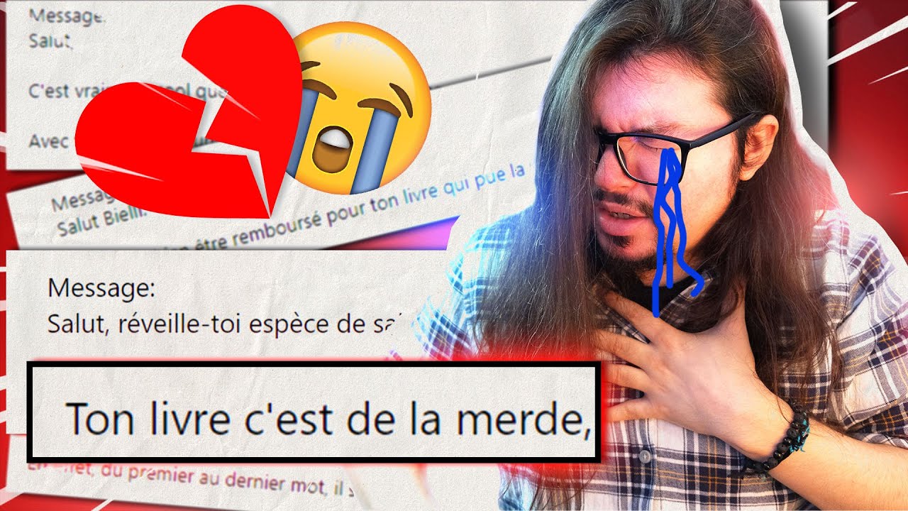 Les PIRES messages que j'ai reçus en tant qu'ÉCRIVAIN ! TAG Author Origins
