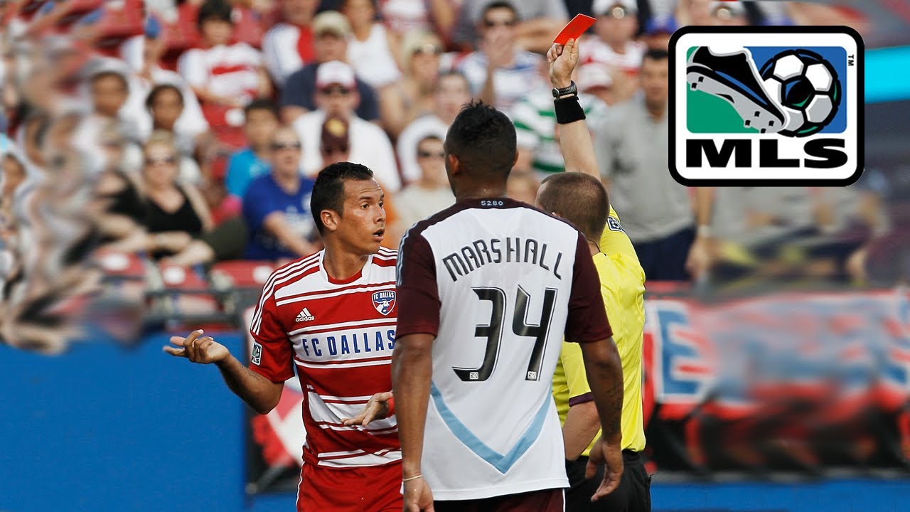 Red Cards doom FC Dallas - Blas Perez & Daniel Hernandez are sent off against the Colorado Rapids
