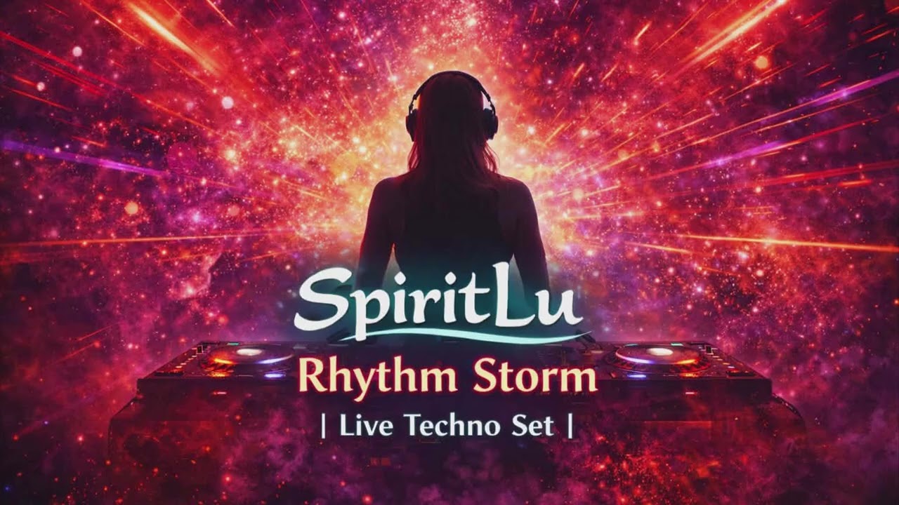 SpiritLu - Rhythm storm- Live techno set #techno